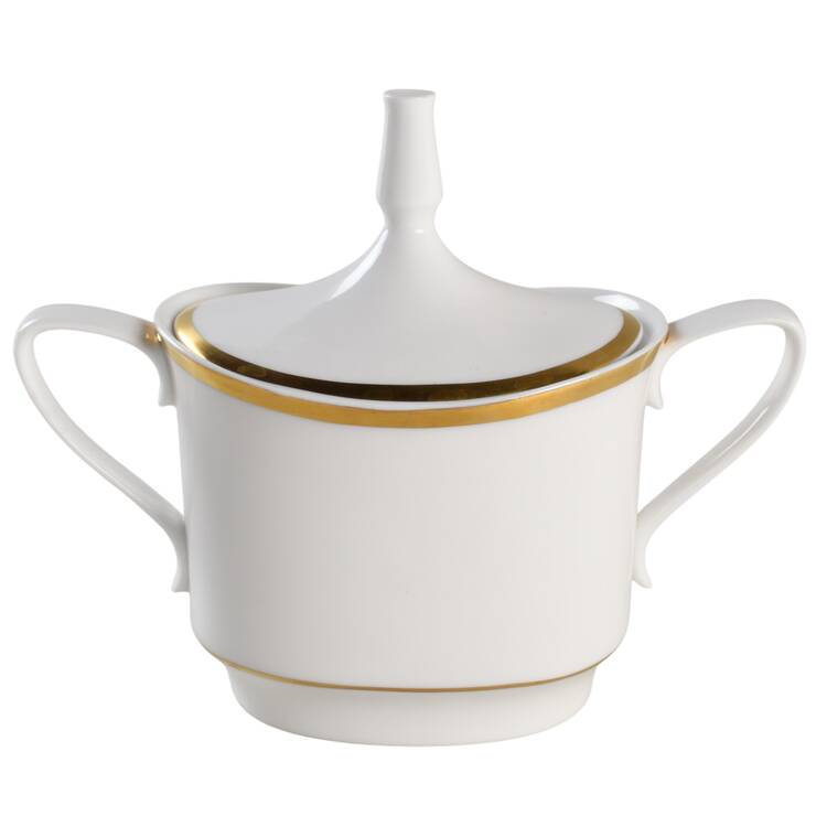 Golden Eternity Sugar Bowl & Lid