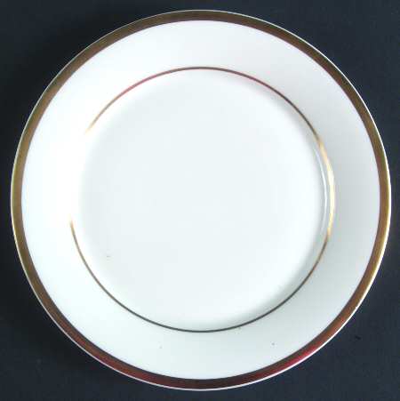 Golden Eternity Bread & Butter Plate