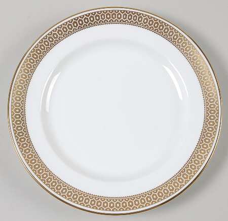 Golden Honeycomb Salad Plate