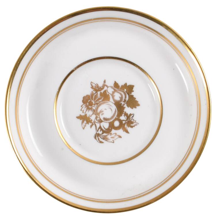 Golden Harvest Saucer for Demitasse Cup