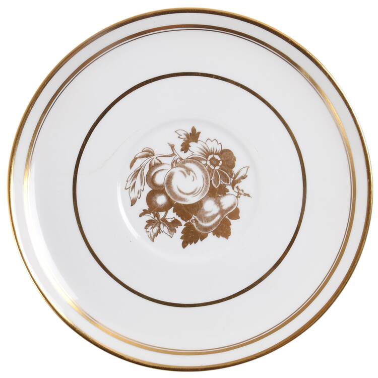 Golden Harvest Saucer for Cream Soup Bowl