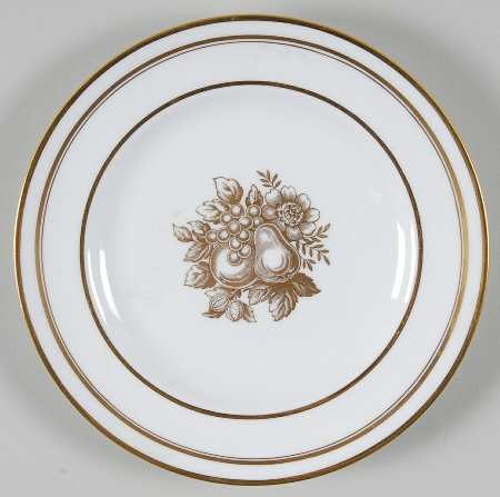 Golden Harvest Bread & Butter Plate