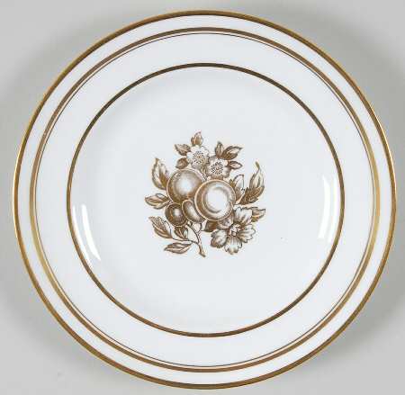 Golden Harvest Bread & Butter Plate
