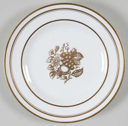 Golden Harvest Bread & Butter Plate