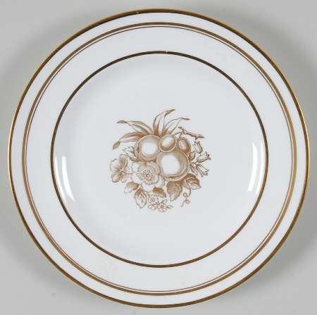 Golden Harvest Bread & Butter Plate