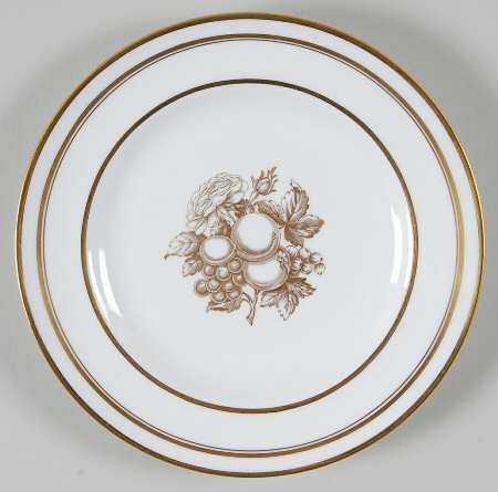 Golden Harvest Bread & Butter Plate