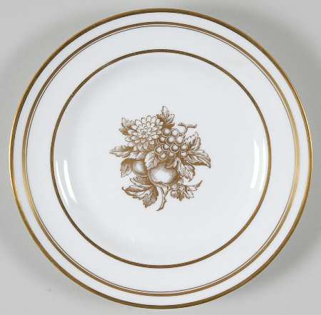 Golden Harvest Bread & Butter Plate