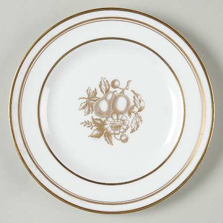Golden Harvest Bread & Butter Plate