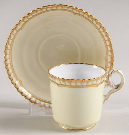 Goldsmith Footed Demitasse Cup & Saucer Set