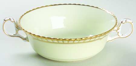 Goldsmith Flat Cream Soup Bowl