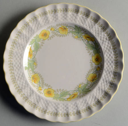 Golden Meadow Salad Plate