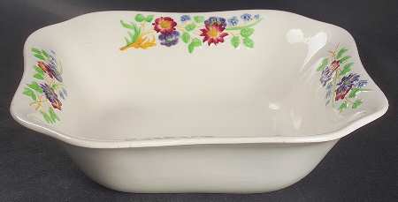 Golden State 9" Square Vegetable Bowl