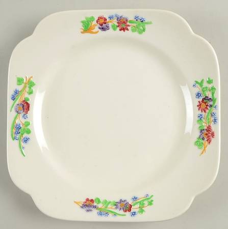 Golden State Square Luncheon Plate