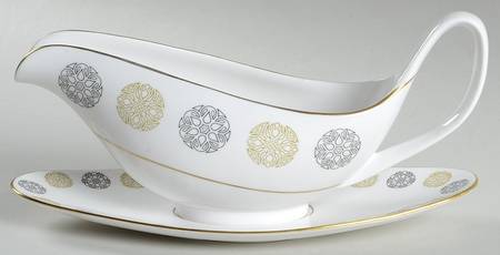 Gothic Gravy Boat & Underplate