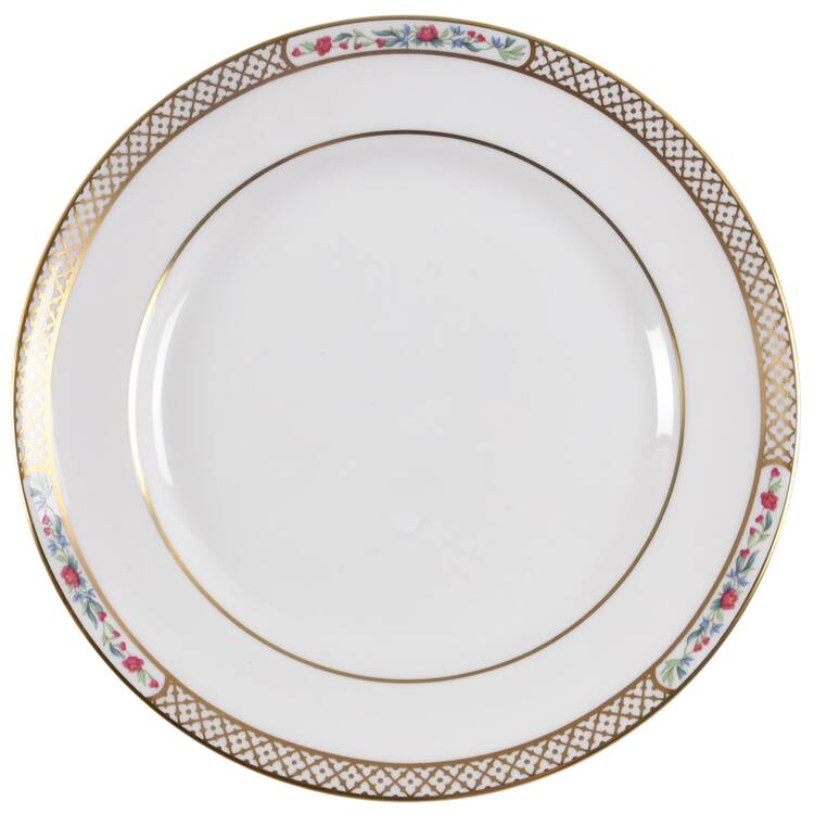 Golden Trellis Salad Plate