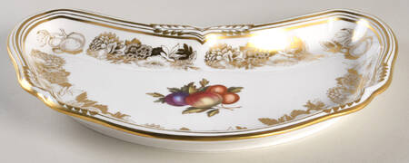 Golden Valley Crescent Salad Plate by Spode