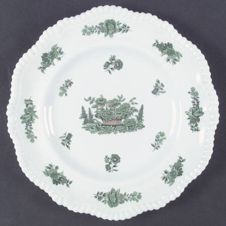 Green Basket (Bone, Gadroon, No Trim) by Spode