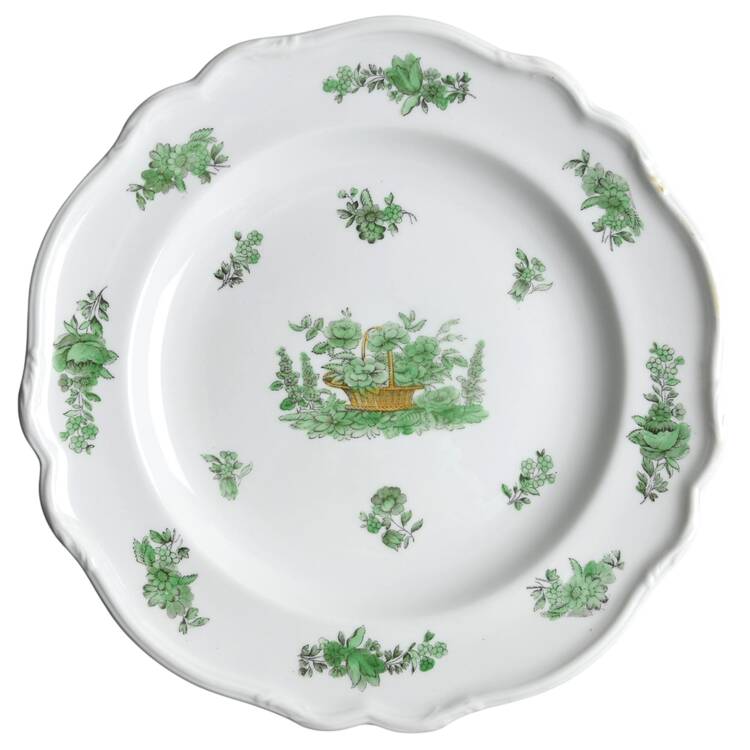 Green Basket (Stafford, No Trim) by Spode