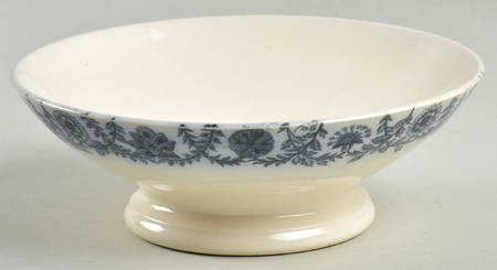 Gray Delhi 3 Pc Soap Dish No Lid or Strainer