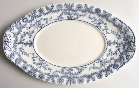 Gray Delhi Underplate for Tureen