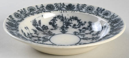 Gray Delhi Rim Cereal Bowl