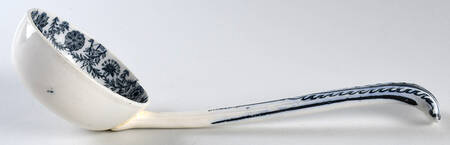 Gray Delhi Tureen Ladle
