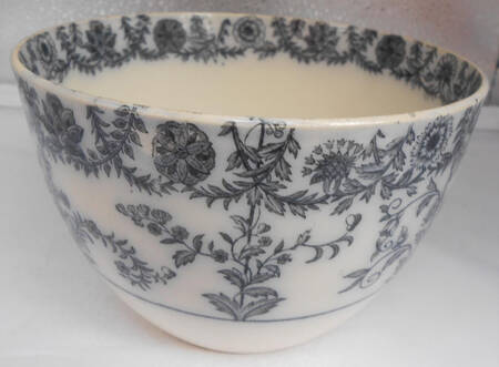 Gray Delhi Cranberry Bowl