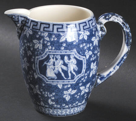 Greek Blue 8 Oz Pitcher