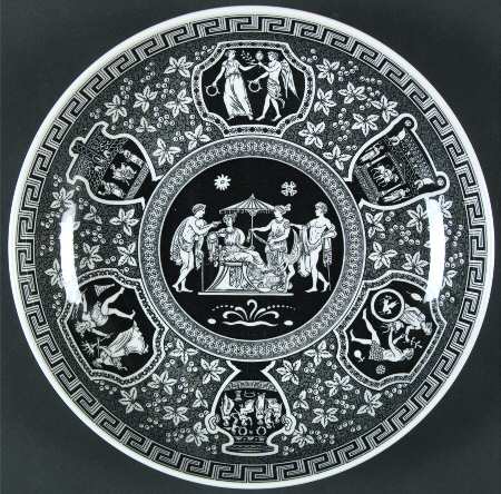 Greek Black (Old, Not Archive Collection) by Spode