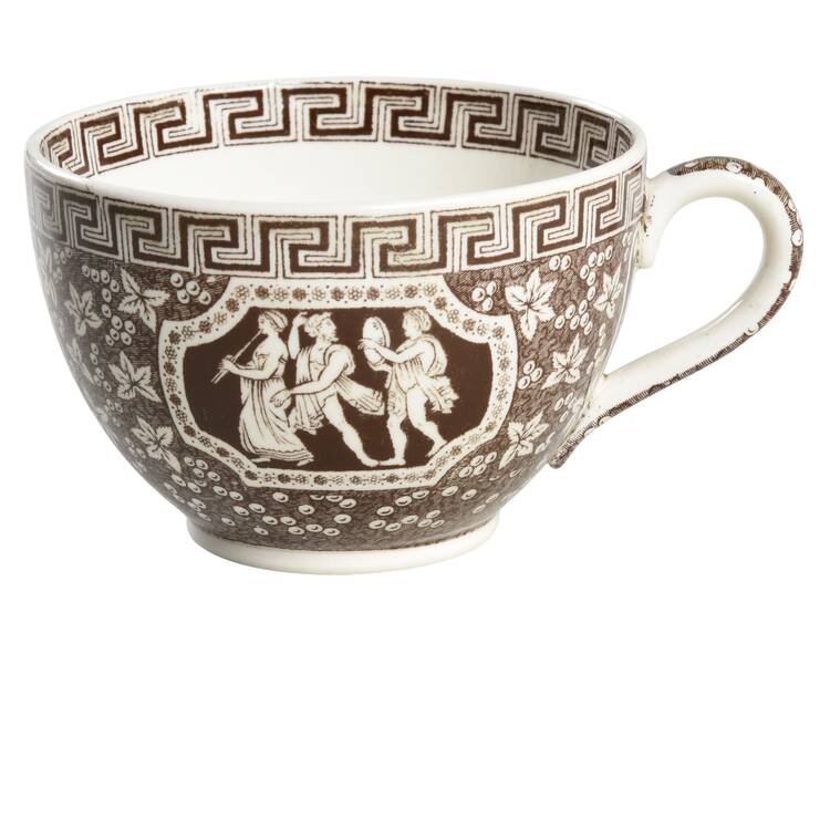 Greek Brown Footed Cup