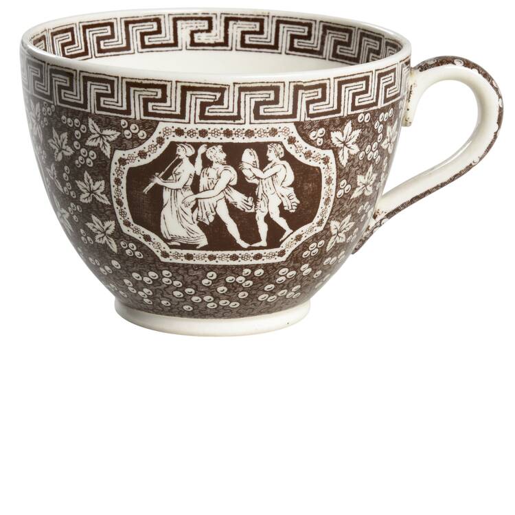 Greek Brown Footed Cup