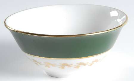 Green Velvet Open Sugar Bowl