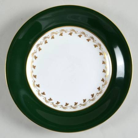 Green Velvet Salad Plate
