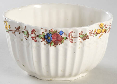Hazel Dell Cream Sugar Bowl No Lid