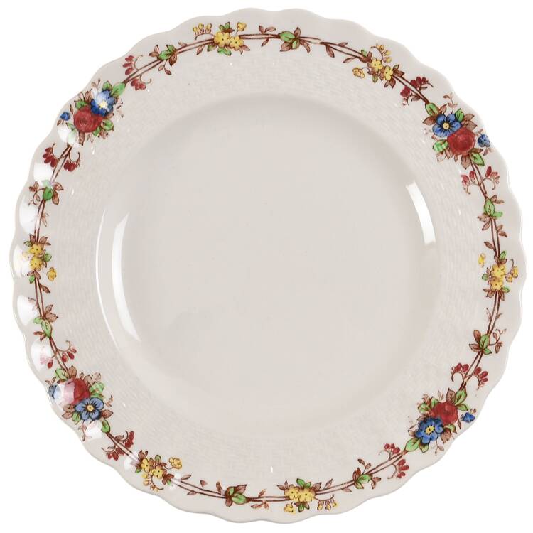 Hazel Dell Off White Salad Plate