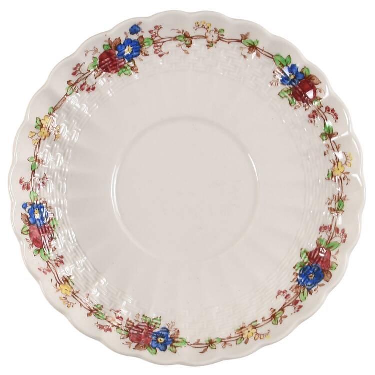 Hazel Dell Off White Saucer