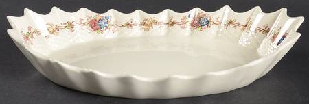 Hazel Dell Off White Jubilee Platter