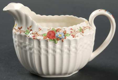 Hazel Dell Off White Mini Creamer