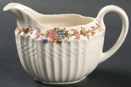 Hazel Dell Off White Creamer