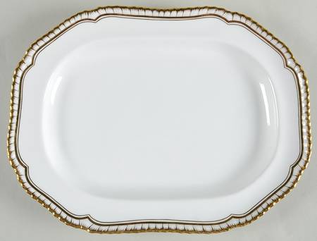 Hallmark (Gadroon Shape) 12" Oval Serving Platter