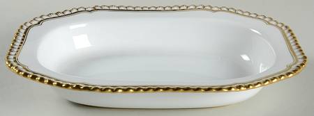Hallmark (Gadroon Shape) 9" Oval Vegetable Bowl