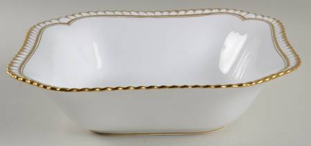 Hallmark (Gadroon Shape) 9" Square Vegetable Bowl