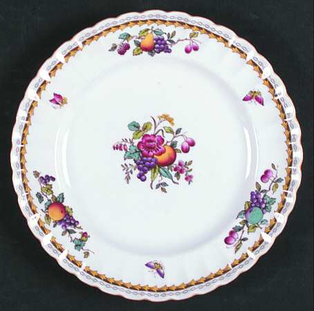 Harvest Rose (Tan Trim) Salad Plate