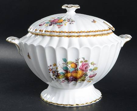 Harvest Rose (Gold Trim) Tureen &  Lid