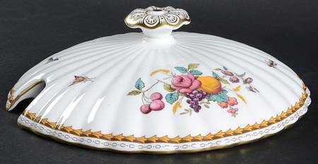 Harvest Rose (Gold Trim) Lid for Tureen