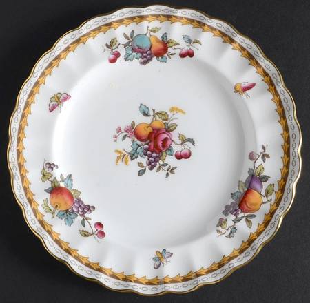 Harvest Rose (Gold Trim) Bread & Butter Plate