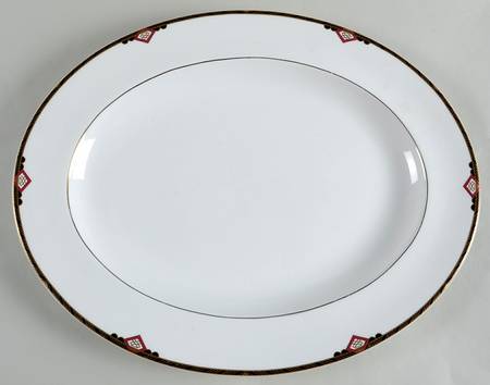 Harvard 17" Oval Serving Platter