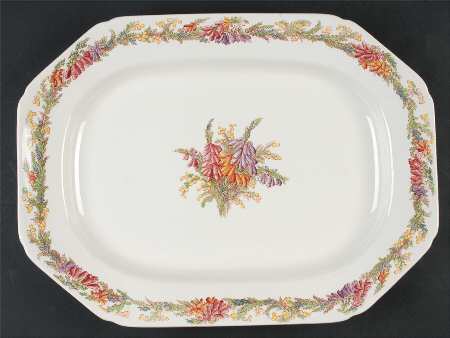 Heath 14" Oval Serving Platter