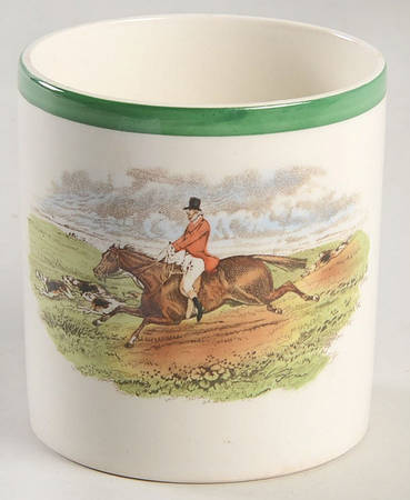 Herring Hunt, The Hunt (Green, Scalloped) Jam/Jelly No Lid