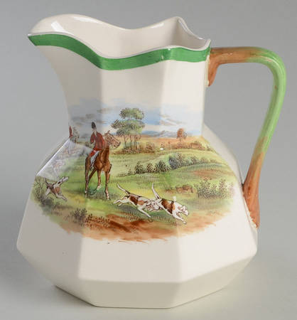 Herring Hunt, The Hunt (Green, Scalloped) 16 Oz Jug